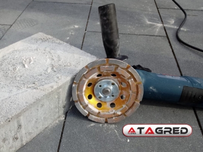 Diamantový brusný kotouč Turbo na beton či kámen, 125 x 22,2 mm, Tagred TA1031
