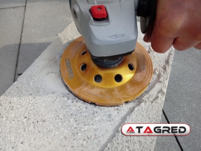 Diamantový brusný kotouč Turbo na beton či kámen, 125 x 22,2 mm, Tagred TA1031