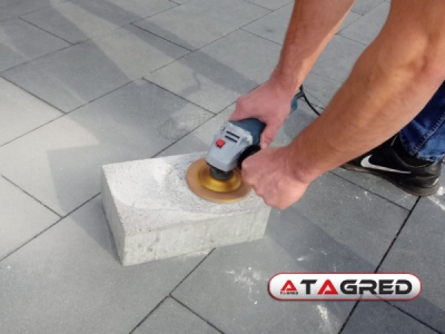 Diamantový brusný kotouč Turbo na beton či kámen, 125 x 22,2 mm, Tagred TA1030