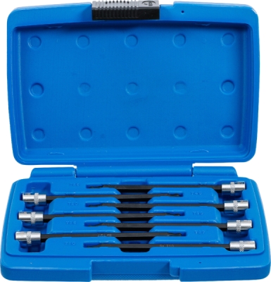 BGS 8618, Sada nástrčných hlavic | 6,3 mm (1/4") | T-profil (pro Torx) s kulovou hlavou T10 - T40 | 7dílná