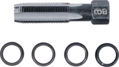 BGS 152, Sada pro opravu závitů zapalovacích svíček | M14 x 1,25 mm | 5dílná