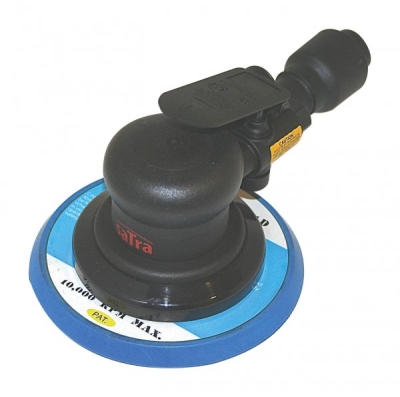 SATRA S-60SHL, Pneumatická excentrická bruska 150 mm | 10 000 ot./min, bezprašná, bezolejový motor