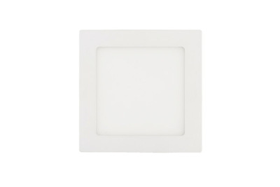Zapuštěný čtvercový LED panel neutrální 12W