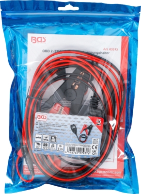 BGS 63313, Stabilizátor napětí v palubní síti OBD 2 (EOBD) | 5 m