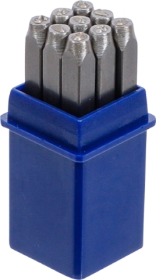 BGS 3028, Razicí matrice, čísla | 2,5 mm
