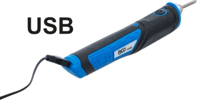 BGS 74485, Akumulátorová pájka | 8 W | s nabíjecí stanicí