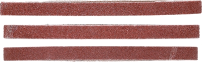 BGS 8853-1, Sada brusných pásů | pro BGS 8853 | 10 mm x 330 mm | K 60 - 80 - 120 | 12dílná