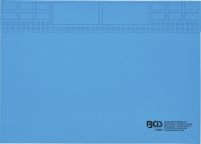 BGS 74304, Silikonová pracovní podložka | magnetická | 350 x 245 x 3 mm