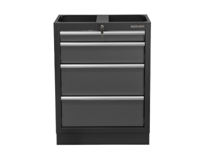 Matabro MB-TGC1304N, Dílenská skříňka | 4 šuplíky | 680 x 458 x 910 mm