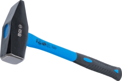 BGS 3858, Zámečnické kladivo | sklolaminátová násada | DIN 1041 | 2000 g