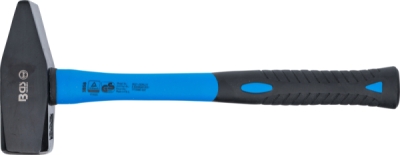 BGS 3858, Zámečnické kladivo | sklolaminátová násada | DIN 1041 | 2000 g