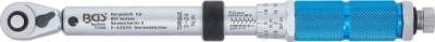 BGS 72089, Momentový klíč | 6,3 mm (1/4") | 3 - 24 Nm