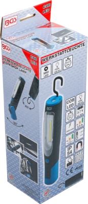BGS 85345, Montážní COB LED lampa s magnetem a háčkem