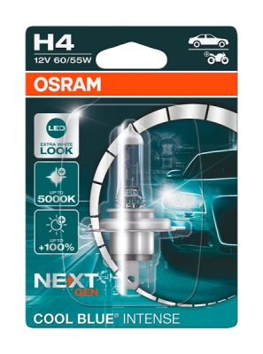 OSRAM Cool Blue Intense NG H4 12V 64193CBN-01B