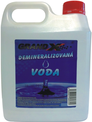 GrandX Demineralizovaná voda 10L