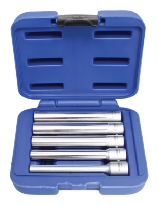 ASTA A-P38S5, šestihranné nástrčné hlavice 3/8", 8 - 14 mm, délka 120 mm