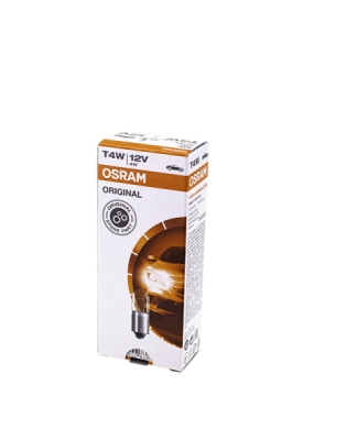 OSRAM Žárovka pomocná T4W 12V 3893FS10- 1 ks