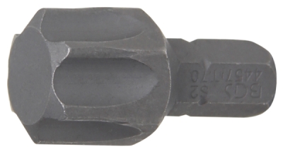 BGS 4457, Bit | Délka 30 mm | pohon vnější šestihran 8 mm (5/16") | T-profil (pro Torx) T70