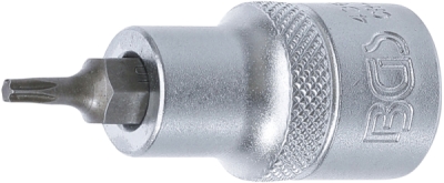 BGS 4368, Nástrčná hlavice | 12,5 mm (1/2") | T-profil (pro Torx) T15