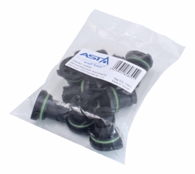 ASTA A-DMP1, Výpustní šrouby olejové vany pro DAF a MAN | plastové, délka 33 mm, vnitřní průměr 17 mm