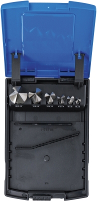 BGS 1997, Sada zahlubovacích fréz | HSS | DIN 335 forma C | 6dílná