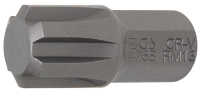 BGS 4768, Bit | pohon vnější šestihran 10 mm (3/8") | drážka (pro RIBE) M13