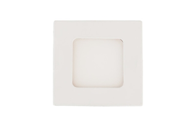 Čtvercový LED panel bílá teplá 6W
