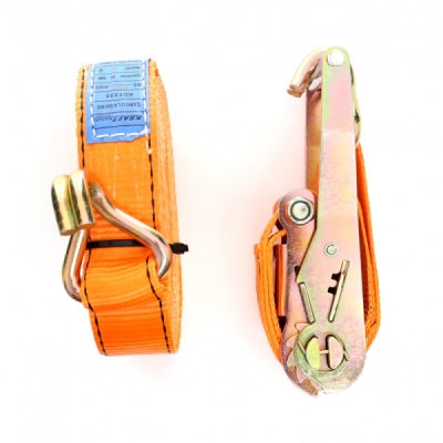 Kraft&Dele KD1327, Dvoubodový přepravní pás 4m/50mm/5t | vysoká nosnost, odolný polyester