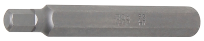 BGS 4962, Bit | Délka 75 mm | pohon vnější šestihran 10 mm (3/8") | vnitřní šestihran 7 mm