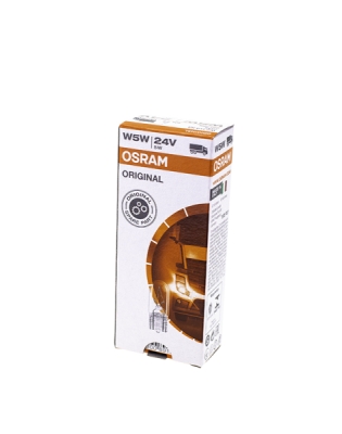 OSRAM Žárovka pomocná W5W 24V 2845FS10- 1 ks