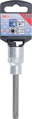 BGS 4474, Nástrčná hlavice | délka 100 mm | 12,5 mm (1/2") | T-profil (pro Torx) T50