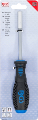 BGS 71044, Šroubovací rukojeť pro bity | 6,3 mm (1/4") | 210 mm