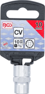 BGS 10310, Nástrčná hlavice Gear Lock | 10 mm (3/8") | 10 mm