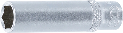 BGS 10509, Nástrčná hlavice, šestihranná, prodloužená | 6,3 mm (1/4") | 9 mm