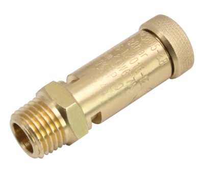 Pojistný bezpečnostní ventil tlaku 10 bar, 1/4", A-SVC1410