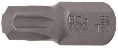 BGS 4874, Bit | Délka 30 mm | pohon vnější šestihran 10 mm (3/8") | T-profil (pro Torx) T50