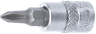 BGS 2487, Nástrčná hlavice | 6,3 mm (1/4") | křížový PH1