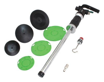 ASTA A-AV169P, Pneumatické reverzní kladivo s přísavkami | síla odsávání 100 kg, hmotnost 1,14 kg, pracovní tlak 6,2 bar