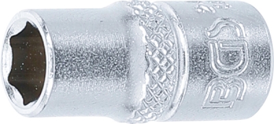 BGS 2479, Nástrčná hlavice šestihranná | 6,3 mm (1/4") | 7 mm
