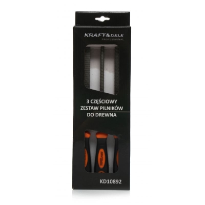 Kraft&Dele KD10892, Sada pilníků na kov 3 ks 200 mm