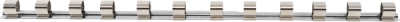 BGS 3460, Kolejnice pro hlavice s 12 klipy | 20 mm (3/4")