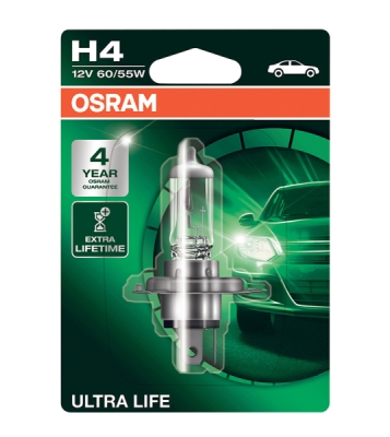 OSRAM Ultra Life H4 12V 64193ULT-01B