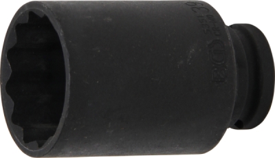 BGS 5351, Silová nástrčná hlavice, dvanáctihranná, prodloužená | 12,5 mm (1/2") | 39 mm