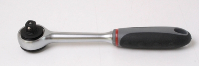 ASTA A-KH4317, ráčna 3/8" s posuvným čtyřhranem, 199 mm, 36 zubů, protiskluzová rukojeť