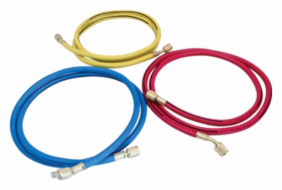 SATRA S-3AH15, Hadice na servis klimatizace 1/4", 1,5 m | závit 1/4" SAE, max. tlak 172 bar