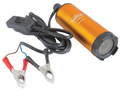 SATRA S-12DP51 Mini elektrické čerpadlo na olej a naftu 12V/60W | 25 l/min, 3 m zdvih