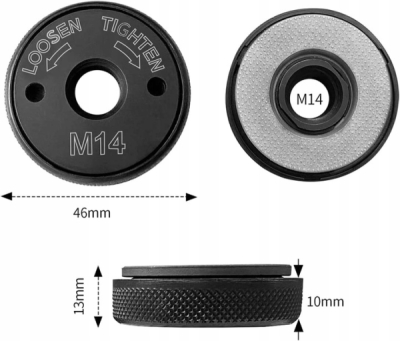 Vorfal V07135, Rychloupínací matice M14 pro úhlové brusky