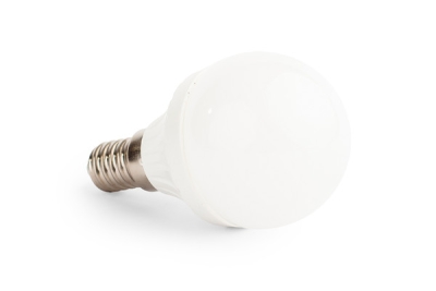LED žárovka E14 bílá studená 4W G45 AP