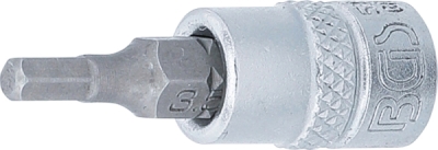 BGS 5155, Nástrčná hlavice | 6,3 mm (1/4") | vnitřní šestihran 3,5 mm