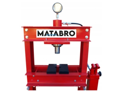 Matabro MB-P30TDP, Hydraulický lis 30t s dvourychlostní pumpou a posuvným pístem